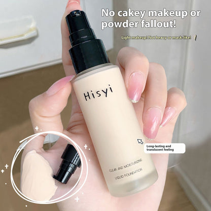 Lightweight Liquid Foundation Cover Flaw White Brightening And Moisturizing BB Cream