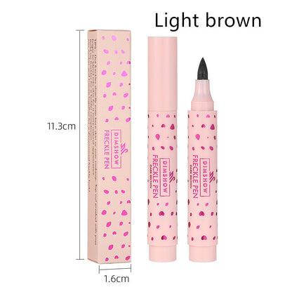 Natural Simulation Waterproof Freckle Pen Color Rendering Smear-proof Makeup