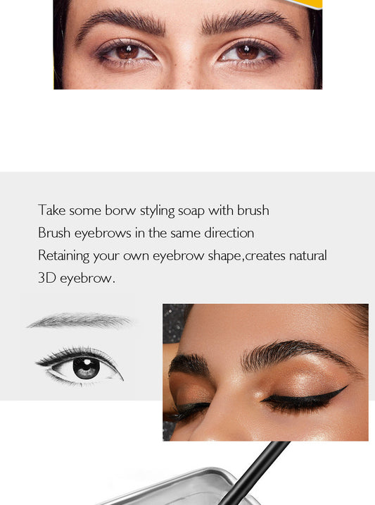 Brow Cream Shaping Soap Colorless Transparent Long Lasting