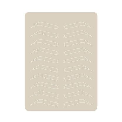 Silicone practice leather