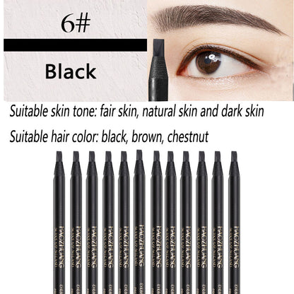Waterproof And Sweatproof Natural And Durable Pull Line Mist Eyebrow Pencil