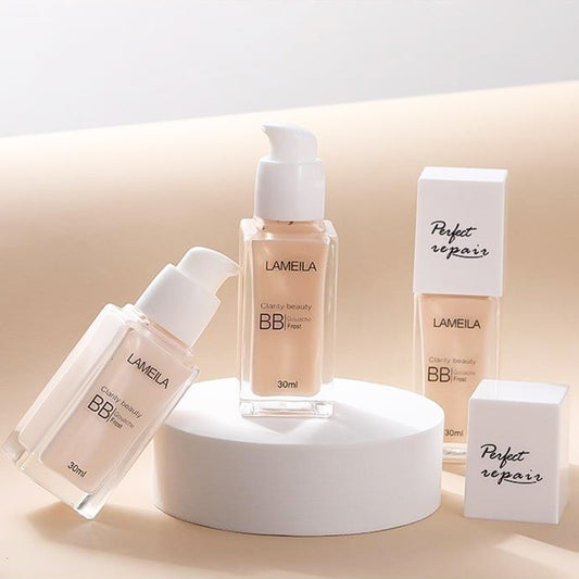 LaMeiLa Liquid Foundation Moisturizing Concealer Long-lasting Finishing Natural