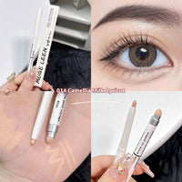 Highlight Brightening 2-in-1 Waterproof And Sweat-proof Not Smudge Eyeliner Pen