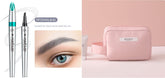 Four Prong Liquid Eyebrow Pencil Waterproof And Sweat Proof Makeup And Color Display