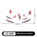 Halloween Makeup Stickers Dress Up Cute Painted