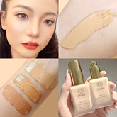 Liquid Foundation Wheat Black Leather White Blend Agent