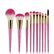 10 crystal makeup brushes