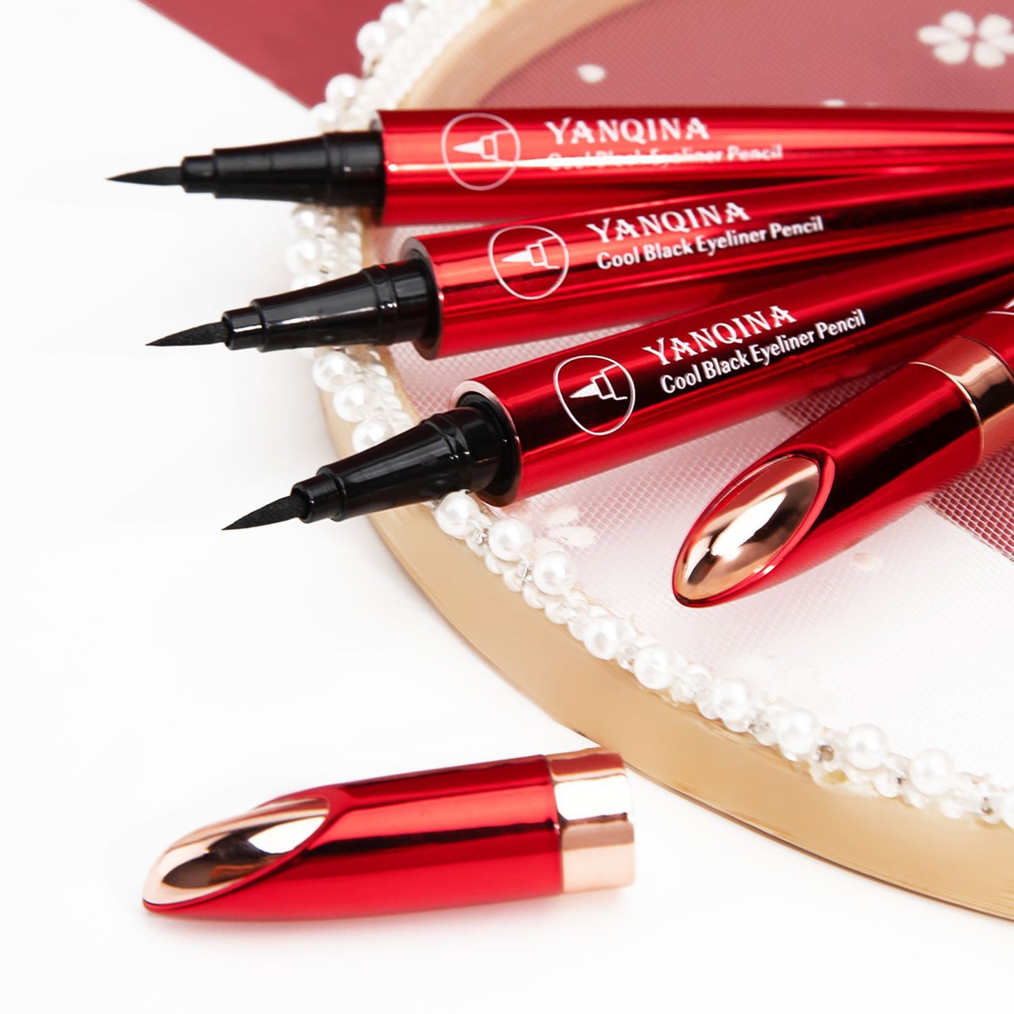 Cool Black Hard Head Eyeliner Waterproof Not Smudge Smear-proof Makeup