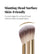 MAANGE 5 Pcs Makeup Brushes Powder Blusher Brush Foundation