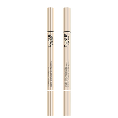 Simple And Smudge-free Long-lasting Double-ended Eyeliner