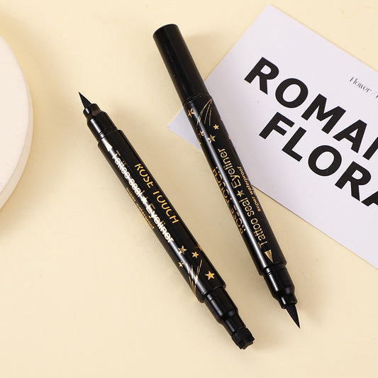 Eyeliner Quick-drying Waterproof And Durable Double-headed