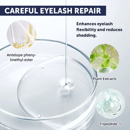 Beautiful Eyelashe Black Curling Care