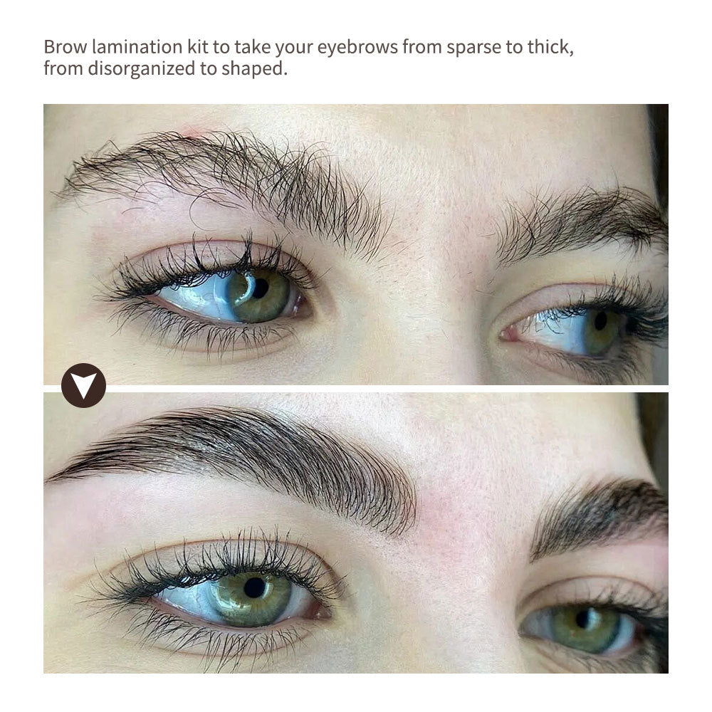 Brown Ironing Eyebrow Suit Natural Shaping