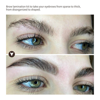 Brown Ironing Eyebrow Suit Natural Shaping