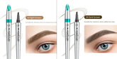 Four Prong Liquid Eyebrow Pencil Waterproof And Sweat Proof Makeup And Color Display