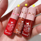 Full Lips Colorless Transparent Shiny Crystal Lip Gloss