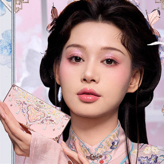 Butterfly Cloud Shoulder Six Color Eye Shadow Plate Matte