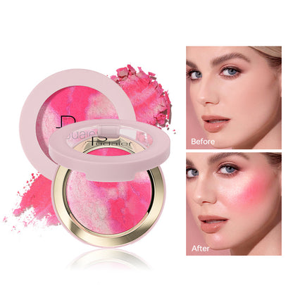 Mixed Blusher Highlight 2-in-1 Long-lasting Natural Waterproof Repair