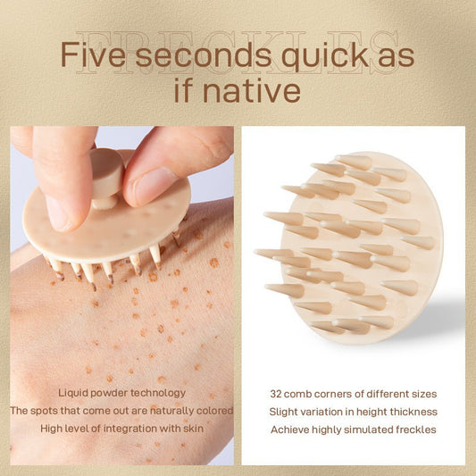 Créateur de taches faciales avec dispositif auxiliaire