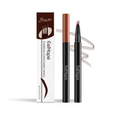 Four-fork Eyebrow Pencil Micro-fork Tip Applicator Waterproof And Sweat-proof