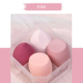 Beauty Eggs Set Seamless Smudging More Hygienic Prevents Bacteria Buildup Create A Flawless Makeup Look Beauty Egg Case 4pcs