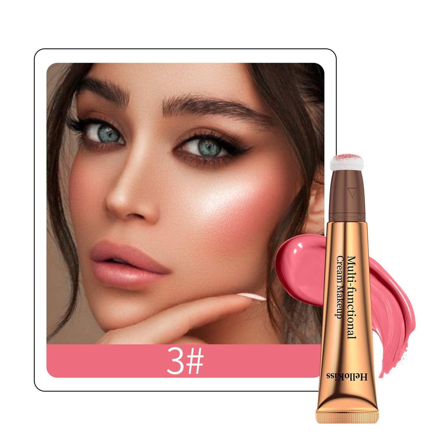 Highlight Shading Pen Contour Shadow Liquid Sponge Head