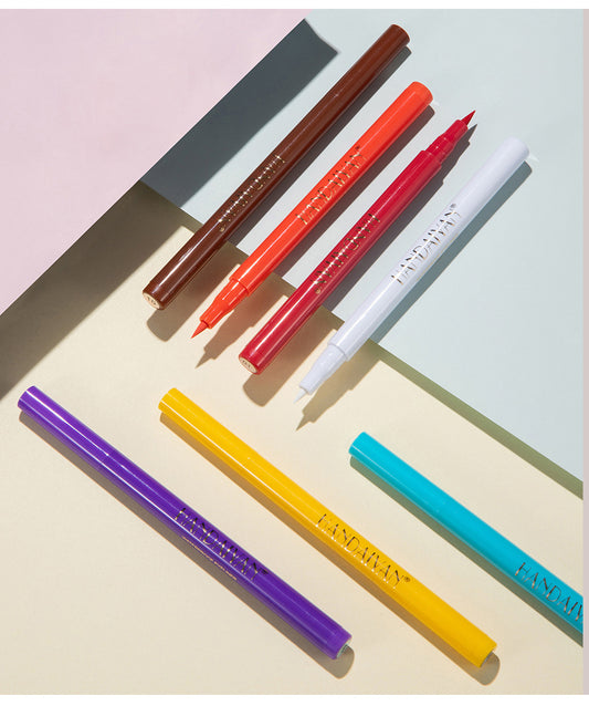 12color Matte Color  Quickdrying And Not Easy To Smudge Liquid Eyeliner Pen