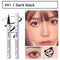 Water - repellent very fine color eyeliner