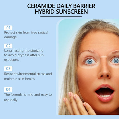 Ceramide Protective Cream Summer Refreshing Moisturizing Protective Skin Repair