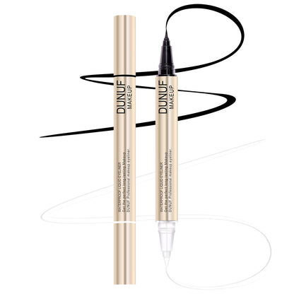 Simple And Smudge-free Long-lasting Double-ended Eyeliner