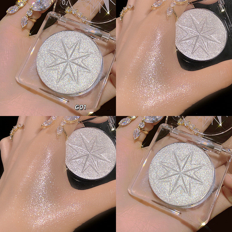 High Gloss Powder Blusher Diamond Slim And Shiny