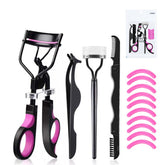 Semi-arc Steel Tooth Brow Groomer Eyelash Curler