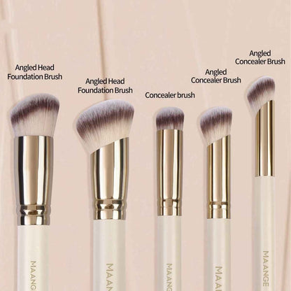 MAANGE 5 Pcs Makeup Brushes Powder Blusher Brush Foundation