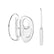Liquid Foundation Makeup Portable Clear Multi-functional Blending Plate