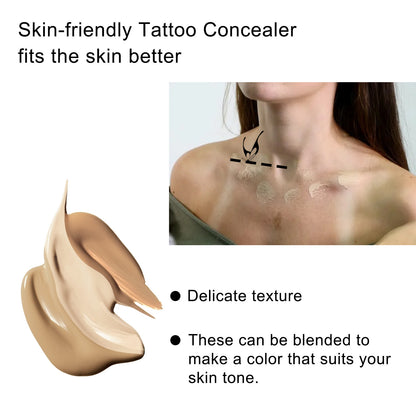 Tattoo Concealer Scar Birthmark Invisible Waterproof