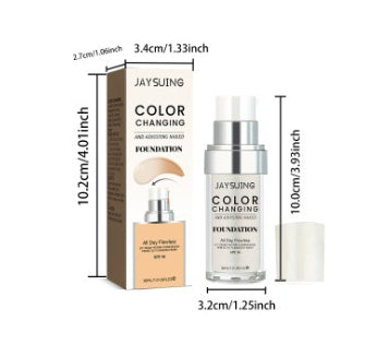 Concealer Oil Control Liquid Foundation Light Bottom