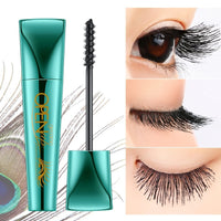 Waterproof Sweat-proof Thick Long Curling Base Peacock Mascara