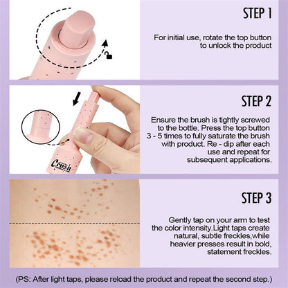 Waterproof Sweat-proof Quick-drying Freckle Stamp Pen Cosmetic Brush