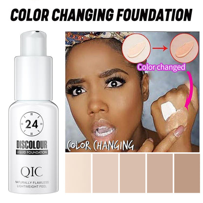 Warming Complexion Liquid Foundation Naturally Adheres To Brighten