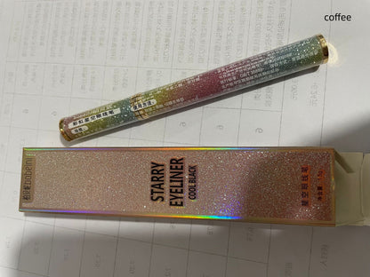 Starry Sky Eyeliner Not Smudge Long Lasting Waterproof