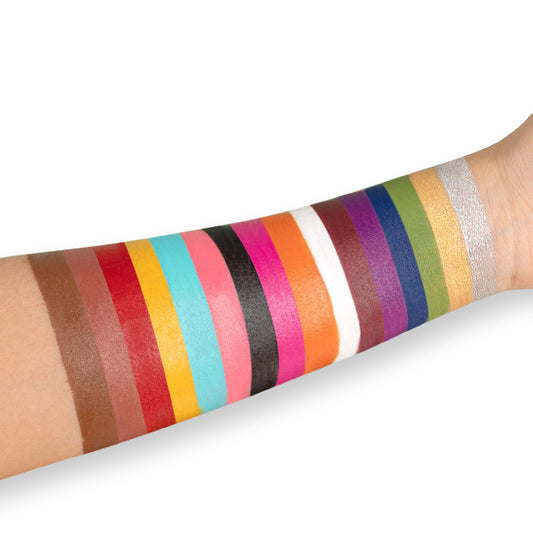 16 Colors Oil Painting Halloween Stage Makeup Watercolor