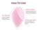 Double side beveled beauty egg