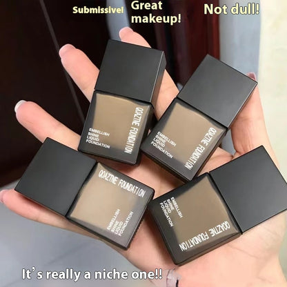 Small Square Liquid Foundation No Pink Oil Control And Waterproof Sweat-proof Brightening