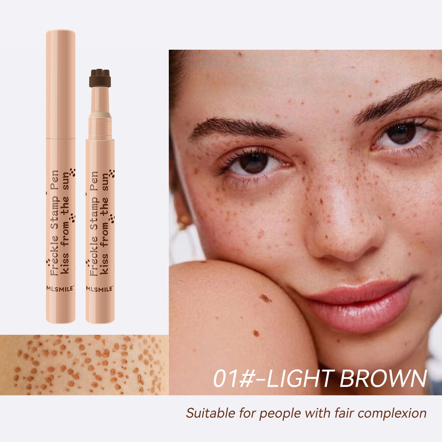 Waterproof And Easy To Color Simulation Freckle Pen