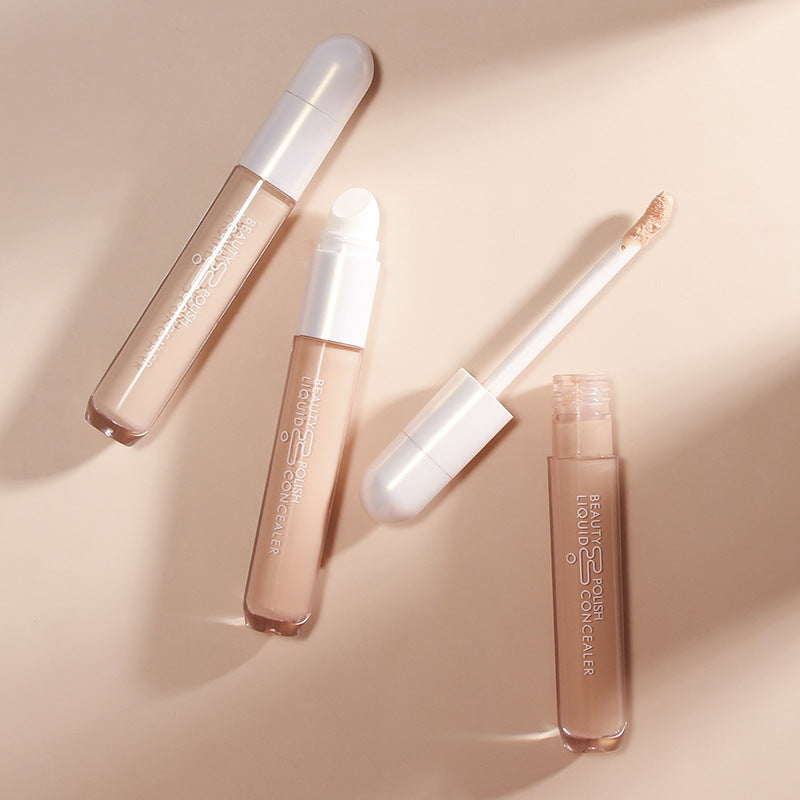 Double-headed Liquid Concealer Get Sponge Head Moisturizing Decoration