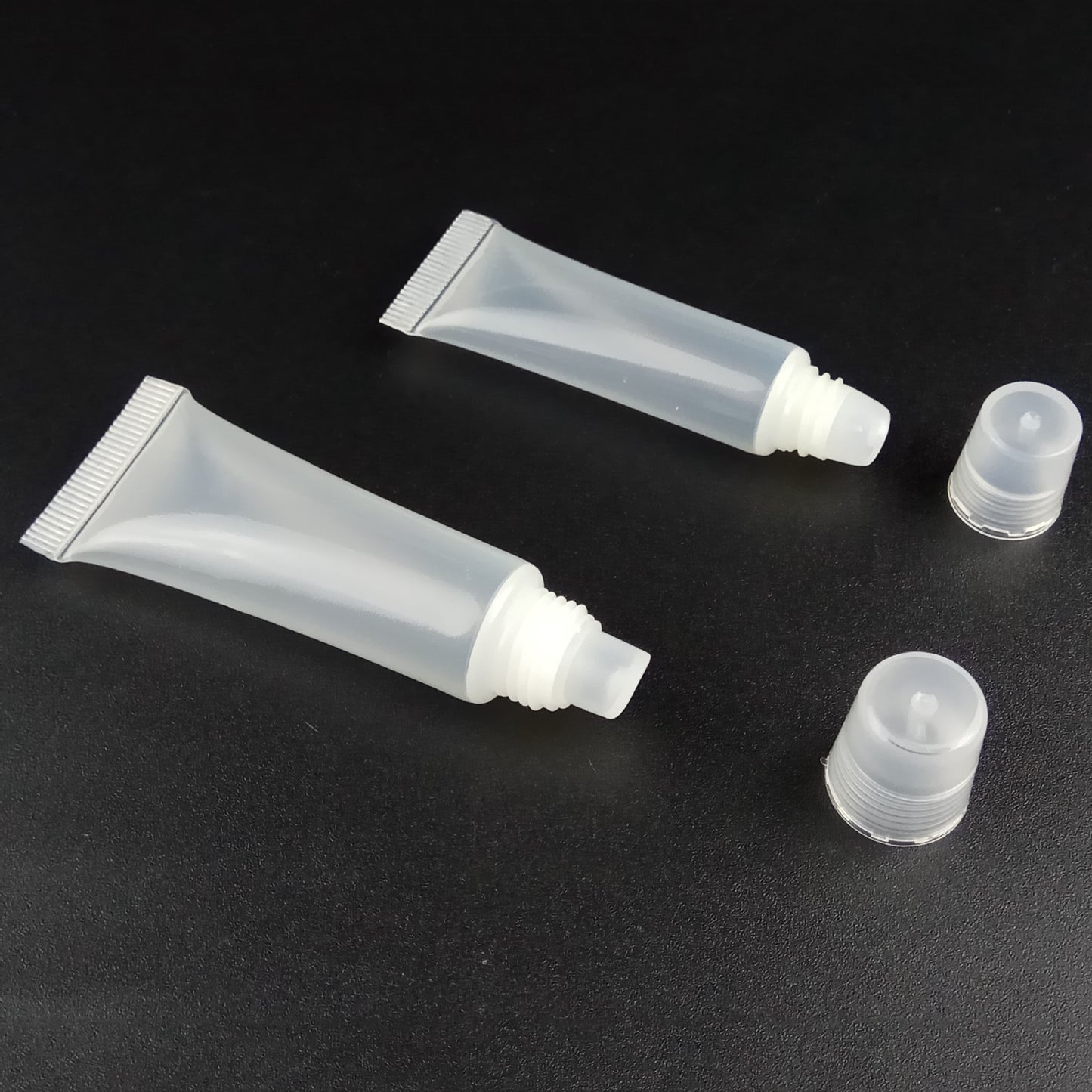 Lip Gloss Balm Cosmetic-Containers Refillable Empty 5ml Makeup-Tools Clear 10pcs/Pack