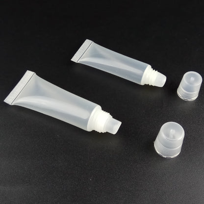 Lip Gloss Balm Cosmetic-Containers Refillable Empty 5ml Makeup-Tools Clear 10pcs/Pack