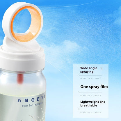 Crystal Sunscreen Spray SPF50 Military Training Full Body Isolation UV Protection
