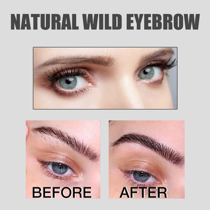 Waterproof And Sweat-proof Not Easy To Smudge Create Three-dimensional Natural Wild Tear And Pull Eyebrow Cream