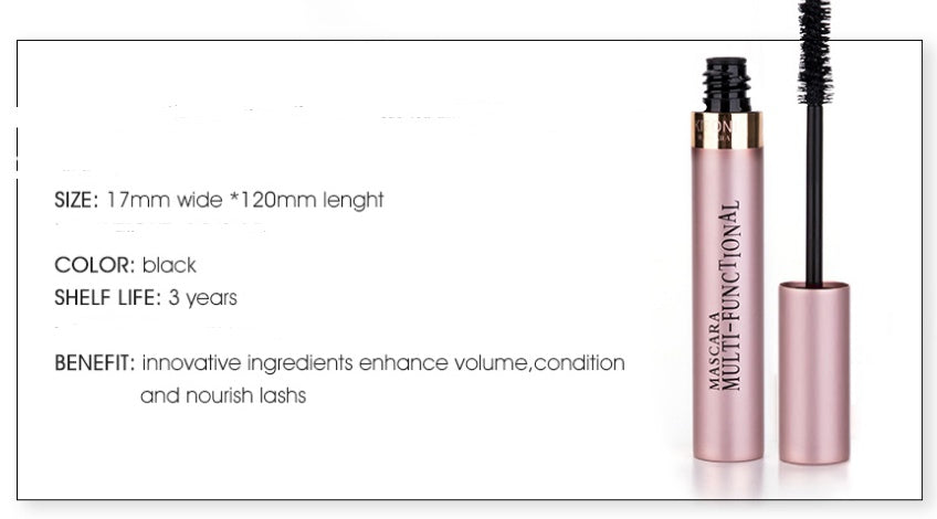 3D thick curling length does not smudge classic brush mascara